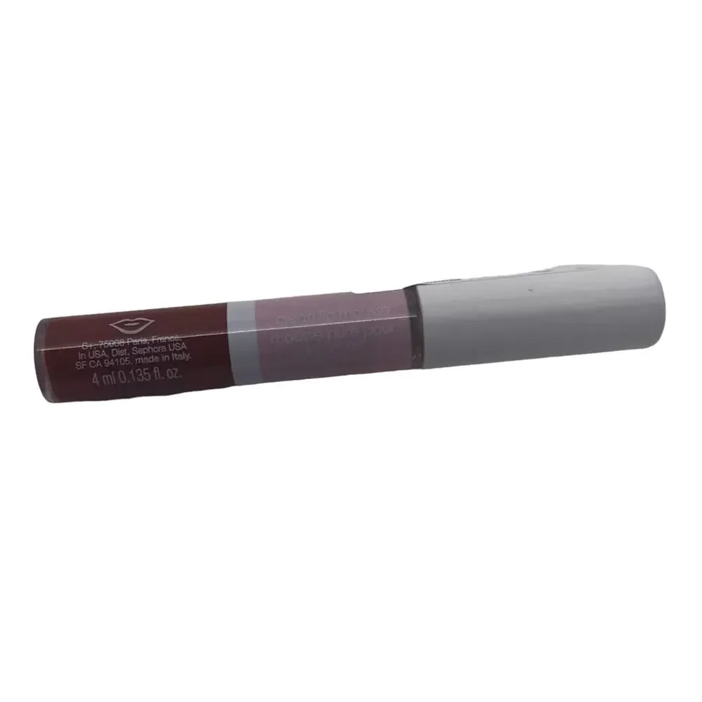 New Sephora Liquid Lipstick 05 Rose‎ (Red) Clean Lip Mousse Rouge 4 ml SClean